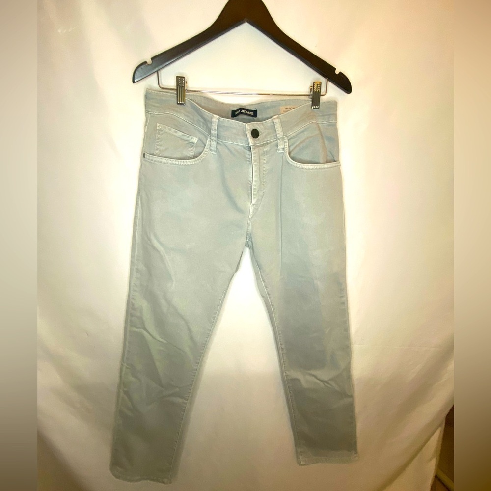 Mavi Jeans men's size 32/30 light grey Marcus slim straight leg